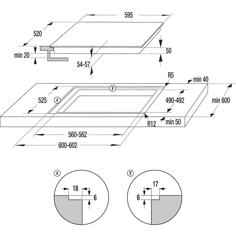 Gorenje - Herd EB-Herdset-Hi-Light/BIGBOX BCS6737E06X+ECD634BX Easy Heißluft Set 2