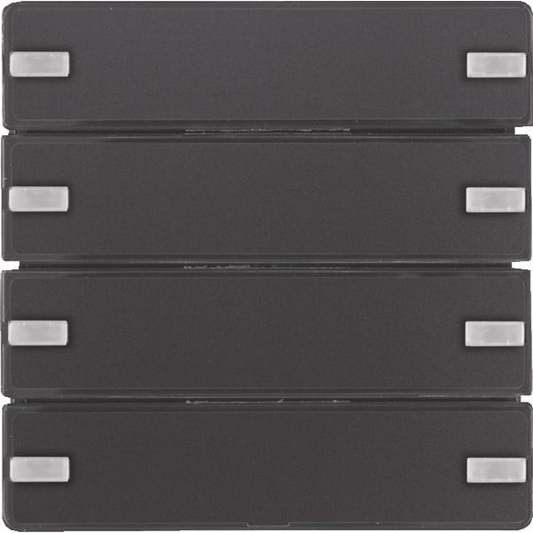 Berker - Bussystem-Tastsensor Tastsensor 4f. anth/sam 80144326