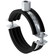 Fischer Deutschl - Zweiteiliger Bügel, rund Rohrschelle FRS 48-54 M8/M10 − 50 Stück