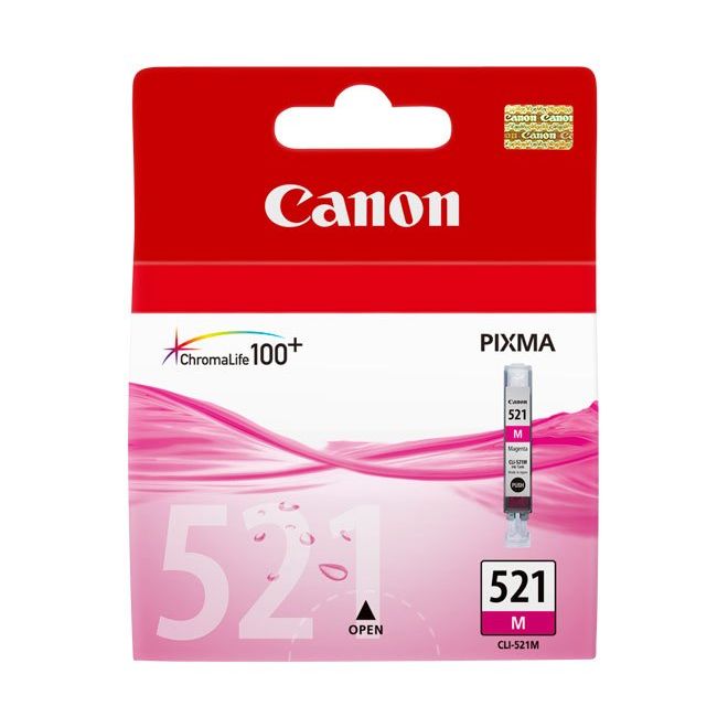 Canon - Verbrauchsmaterial für Telefax/Drucker/MFC Tintenpatrone CLI-521M 9mlma magenta