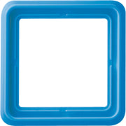 Jung - Abdeckrahmen Rahmen 1-fach bl CD 581 GL BL waage/senkrecht