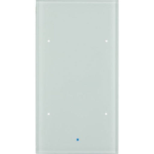 Berker - Bussystem-Tastsensor Glas-Sensor 2fach 75142830 polarweiß