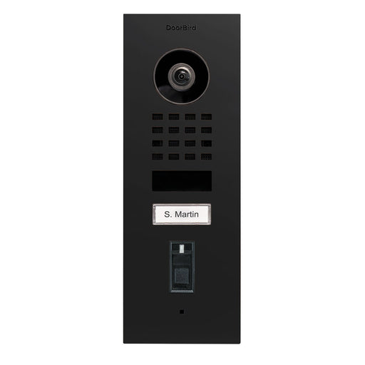 Doorbird - Kombiniertes System Zutrittskontrolle/Türsprechanlage IP Video Türsprechanlage 423874152 FingerprintUnterputz