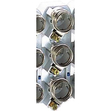 Wöhner - D-Sicherungssockel D-Reiter-Sich.sockel 31442 − 10 Stück