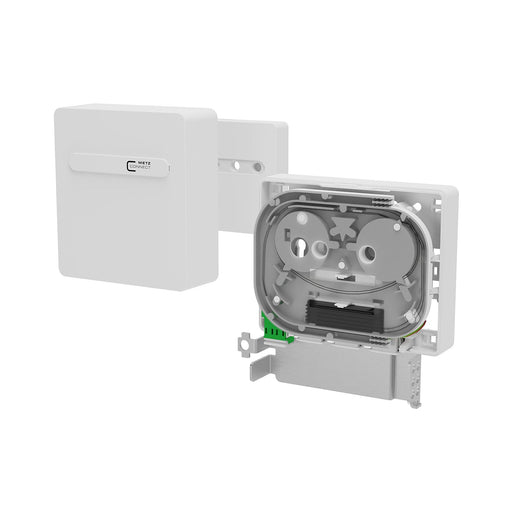 Metz Connect - Kommunikationsanschlussdose LWL Anschlussbox splice 1501597G01HC 1xLC-D APC OS2
