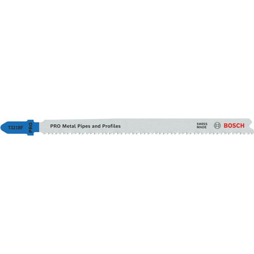 Bosch - Stichsägeblatt PRO Metal Pipes and 2608655098VE(2) Profiles T321BF − 10 Packung
