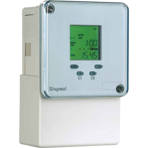 Legrand - Verteilerschaltuhr digital Zeitschaltuhr Legrand 049680 Maxi Rex D72/1