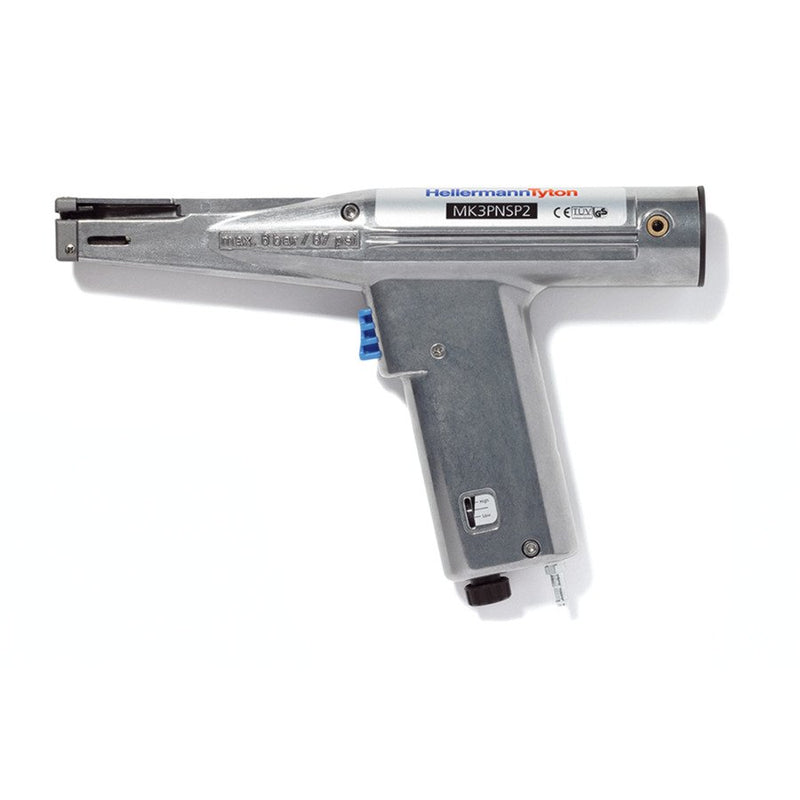 HellermannTyton - Verarbeitungswerkzeug für Kabelbinder Verarbeitungswerkzeug 110-03460 pneumatisch