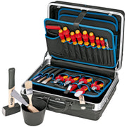 Knipex - Werkzeugset VDE-Werkzeugkoffer 00 21 05 HL S schwarz, 24-teilig