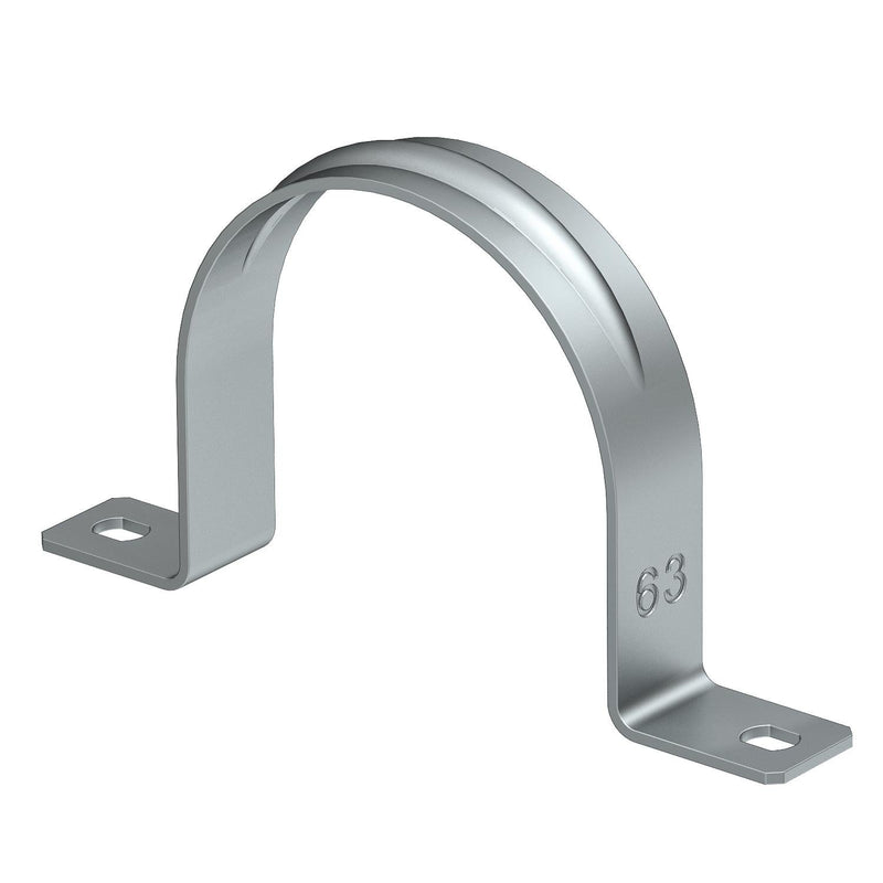 OBO Bettermann - Befestigungsschelle für Kabel/Rohre Befestigungsschelle 605 20 ALU − 100 Stück