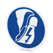 Phoenix Contact - Warn-/Hinweisschild Gebotsschild PML-M111 (D200) blau, d:200mm − 5 Stück