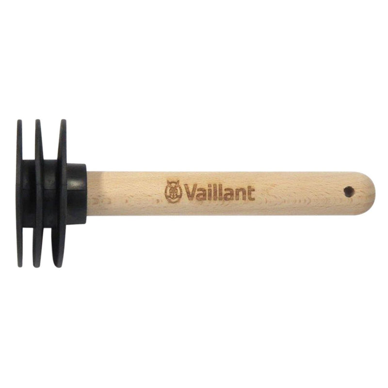 Vaillant - Blindabdeckung für Kanalauslass Verschluss-Abgassystem 0010044784 DN 80