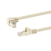E+P Elektrik - Patchkabel Kupfer Winkelkabel Cat.6 CCW 142/7 GRAU 7,5m