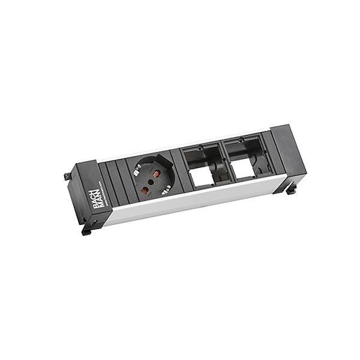 Bachmann - Mehrfachsteckdose Einbausteckdose 916.021 1xP40 2xCM Str