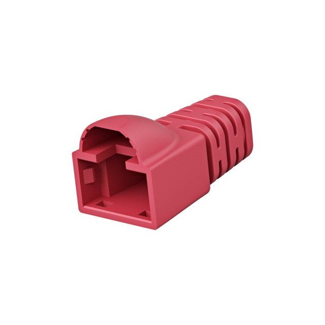 Telegärtner - Knickschutz Knickschutztülle 100001115 für MP8 FS, rot − 100 Stück