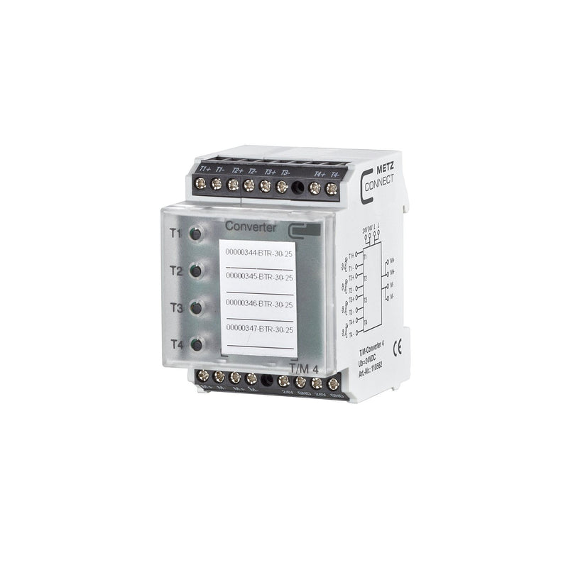 Metz Connect - Bussystem-Energiemanagement T/M-Converter 110 562 4-Kanal