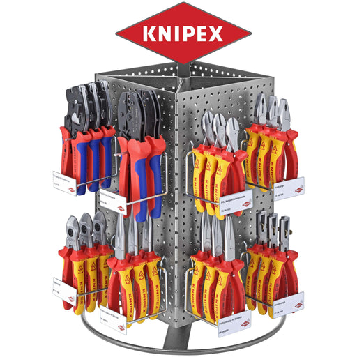 Knipex - Verkaufsständer Verkaufs-Drehständer 00 19 28 ohne Zangen 360 mm