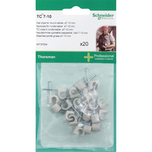 Schneider Electric - Nagelschelle (für Kabel) Nagelschelle IMT37534 für Rundkabel