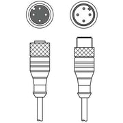 Leuze - Konfektioniertes Sensor-Aktor-Kabel Verbindungsleitung KDS U-M12-4#50130740