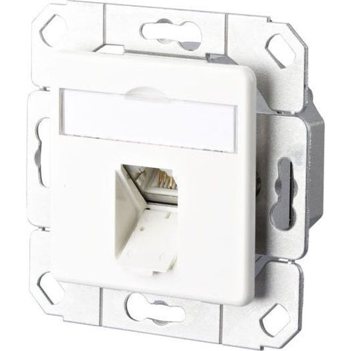 Metz Connect - Kommunikationsanschlussdose Kupfer Anschlussdose C6A Upk TN EDATC6A-1UPk-rws 1xRJ45,Upk,rws