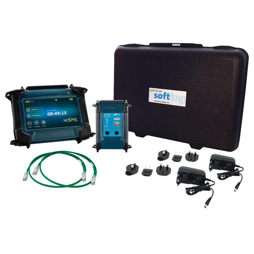 Softing IT - Mess-/Testgerät für Kommunikationstechnik Netzwerk-Qualifizierer NX_XG2_25_5G f.CU+LWL b.5GBits/s