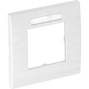 OBO Bettermann - Abdeckrahmen AR45-BF1 RW 1fach 84x84mm rws − 1 Stück