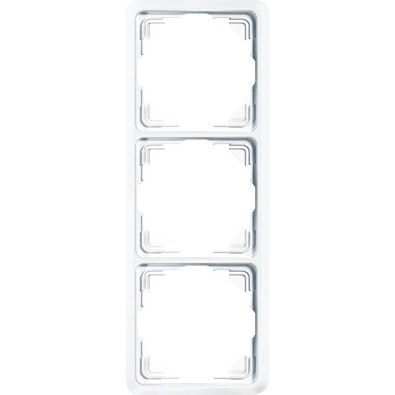 Jung - Abdeckrahmen Rahmen 3-fach aws 5583 WW waage/senkrecht