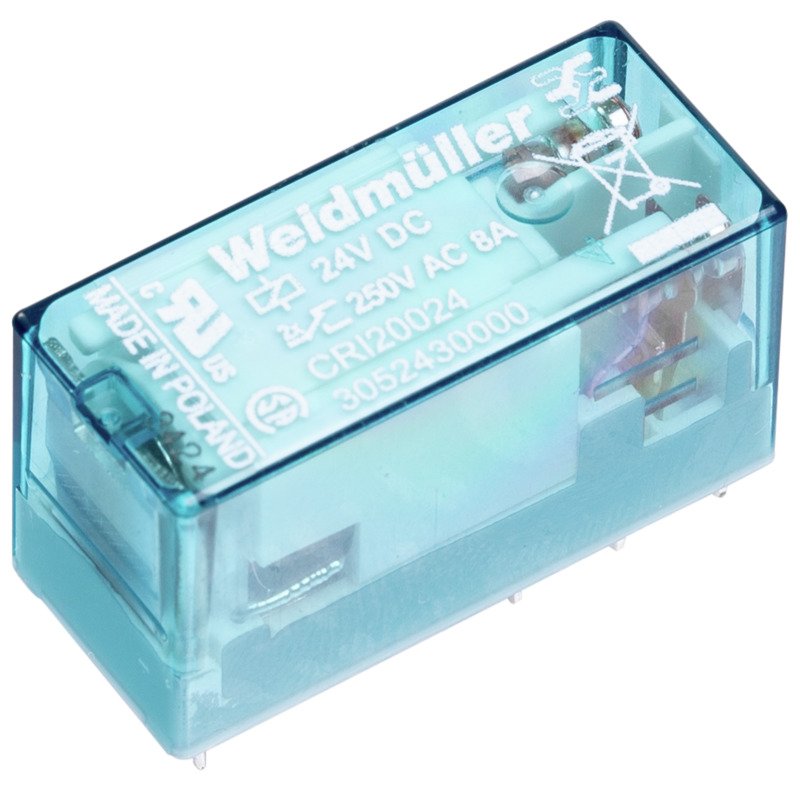 Weidmüller - Schaltrelais Mini-Industrierelais CRI10048 48 V DC − 10 Stück