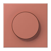 Jung - Abdeckung/Bedienelement für Installationsschalterprogramme Abdeckung mit Drehknopf LC 1740 236 terre sienne brique