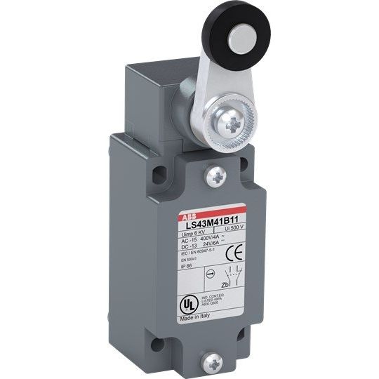 ABB Stotz S&J - Einzelpositionsschalter Positionsschalter LS45M41B11 Metallgehäuse IP66