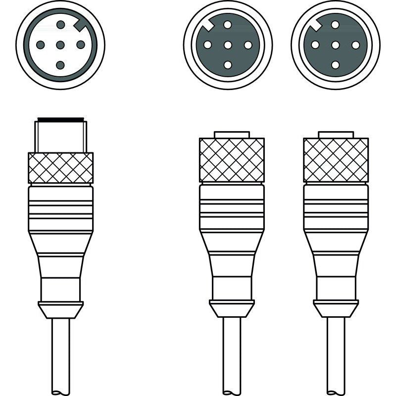 Leuze - Konfektioniertes Sensor-Aktor-Kabel Verbindungsleitung 50136275 − 1 Stück