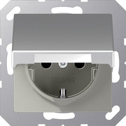 Jung - Abdeckung/Bedienelement für Installationsschalterprogramme Abdeckung A 1520 KLPL AL f.SCHUKO Steckdosen