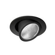 LTS Licht&Leuchten - Downlight/Strahler/Flutlicht LED-Einbaustrahler CSARL 71404035DA sw 4000K DALI 35°schwar