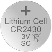 Hückmann - Batterie Knopfzelle Lithium 3V XCR2430 (5er) CR2430 290mAh
