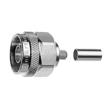 Telegärtner - Koax-Steckverbinder N-Kabelstecker 100023906 cr/crRG58