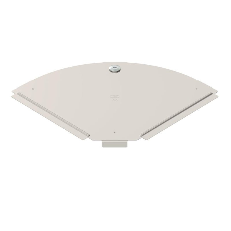 OBO Bettermann - Deckel Bogen für Kabeltragsystem Deckel für 90Grad-Bogen RBD 90 200 A2 B200mm, rostfrei