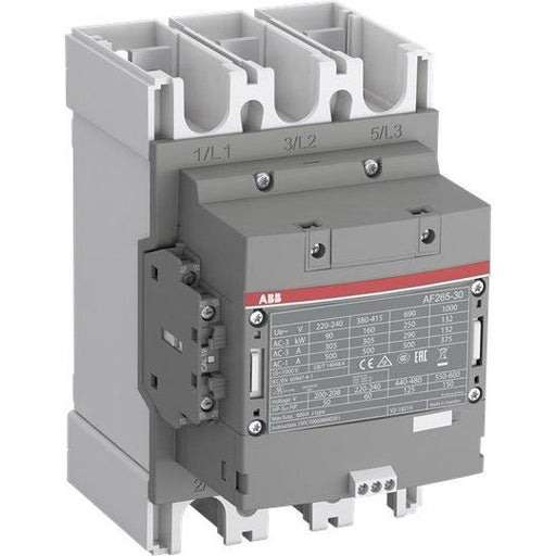 ABB Stotz S&J - Leistungsschütz zum Schalten von Wechselstrom Schütz AF265-30-22-34 50-500V 50-60Hz / DC