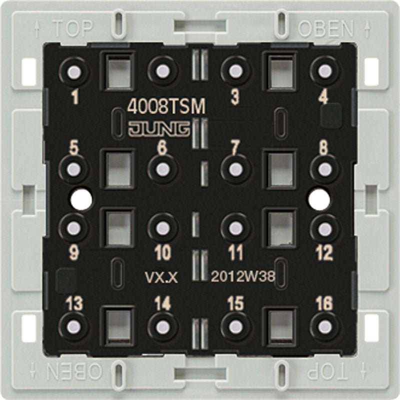Jung - Taster Tastsensor-Modul 4008 TSM für Universal 8-fach