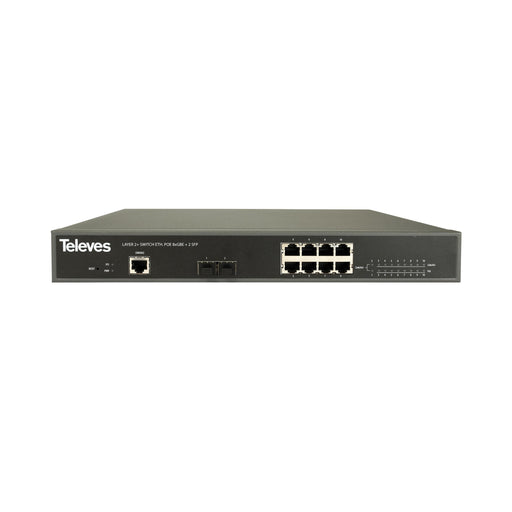 Televes - Netzwerk Switch Ethernet Switch SWIP150-8 L2+:8xGbEthernet