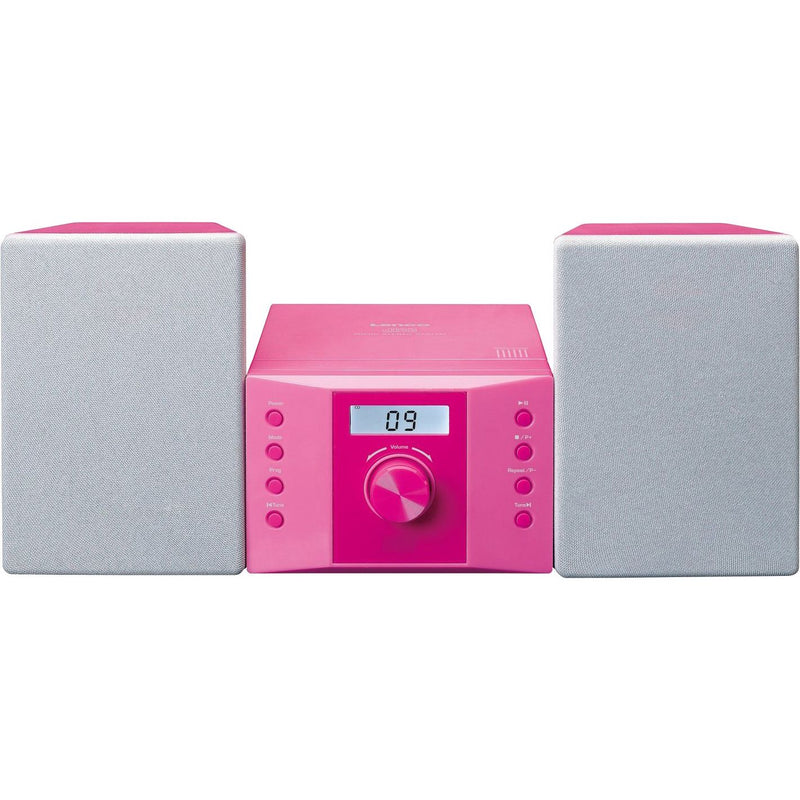 LENCO - HiFi-Komplettsystem Kinder-Micro-Anlage MC-013 Pink CD/PLL/FM/AUX