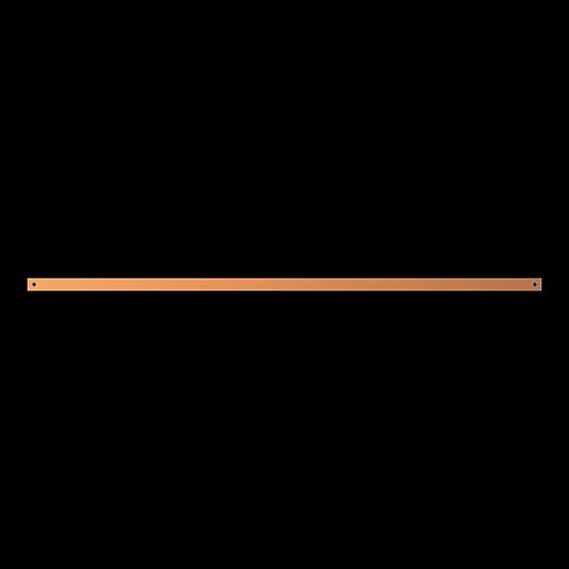Striebel&John - Sammelschiene Kupferschiene ZX1102 30x5mm L:1350mm