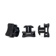 HellermannTyton - Befestigungssockel und -element für Kabelbinder Befestigungelement ACFM2W10 #151-03055 PT6-PA66/6HIRHS-BK − 25 Stück