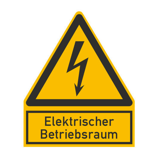 Cimco Werkzeuge - Warn-/Hinweisschild WS Elektr. Betriebsr 182734 Gr. 244x200x1