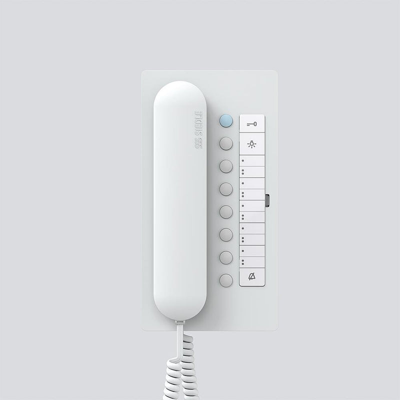 Siedle&Söhne - Innenstation für Türkommunikation Bus-Telefon Comfort BTC 850-02 W weiss − 1 Stück