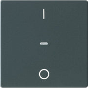 Berker - Abdeckung/Bedienelement für Installationsschalterprogramme Abdeckung Tastsensor-Modul 80962226 1-fach anthrazit