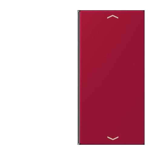 Jung - Abdeckung/Bedienelement für Installationsschalterprogramme Taste 2fach m. Pfeilsymb. LC 402 TSAP 229 rouge carmin