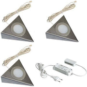 Hera - Decken-/Wandleuchte 3er-Set LED-UB-Leuchte 61055931102 2-LEDww eds+Trafo15W