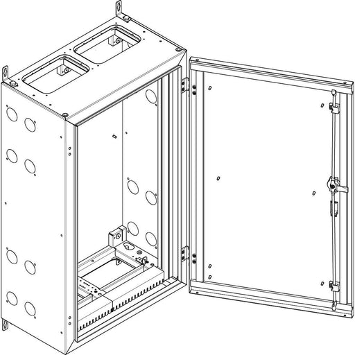 ABN - Leergehäuse Wandgehäuse NT26E geerdet IP55