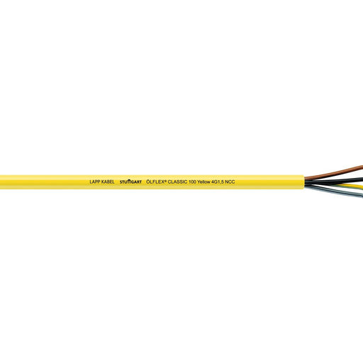 Lapp Kabel&Leitung - Energiekabel < 1 kV, für ortsveränderlichen Einsatz ÖLFLEX CLASSIC 100 YELLOW 0010401 3G2,5