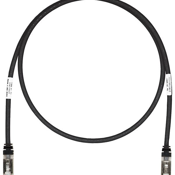 Panduit - Patchkabel Kupfer Patchkabel Cat.6A STP6X3MBL S/FTP,3m,sw − 10 Stück